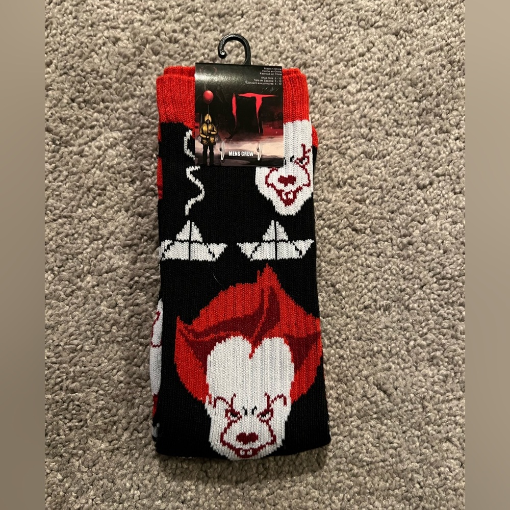 IT Pennywise Boat Crew Socks